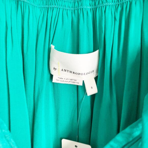 Anthropologie Giulia Tunic Dress Small Green NWT - Picture 4 of 7